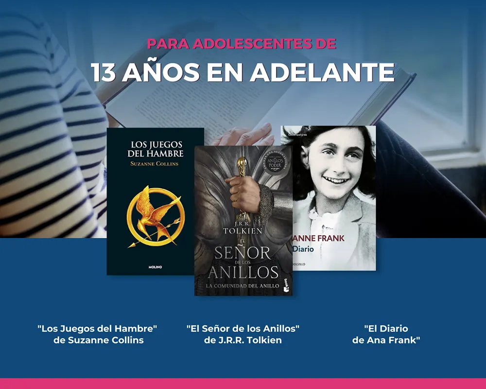 Los mejores libros para niños adolescentes de 13 años en adelante en verano | Best schools in Spain BSS