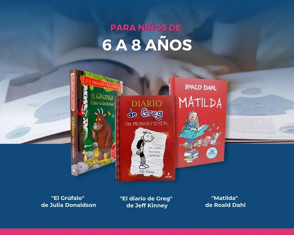 Los mejores libros para niños de 6 a 8 años en verano | Best schools in Spain BSS