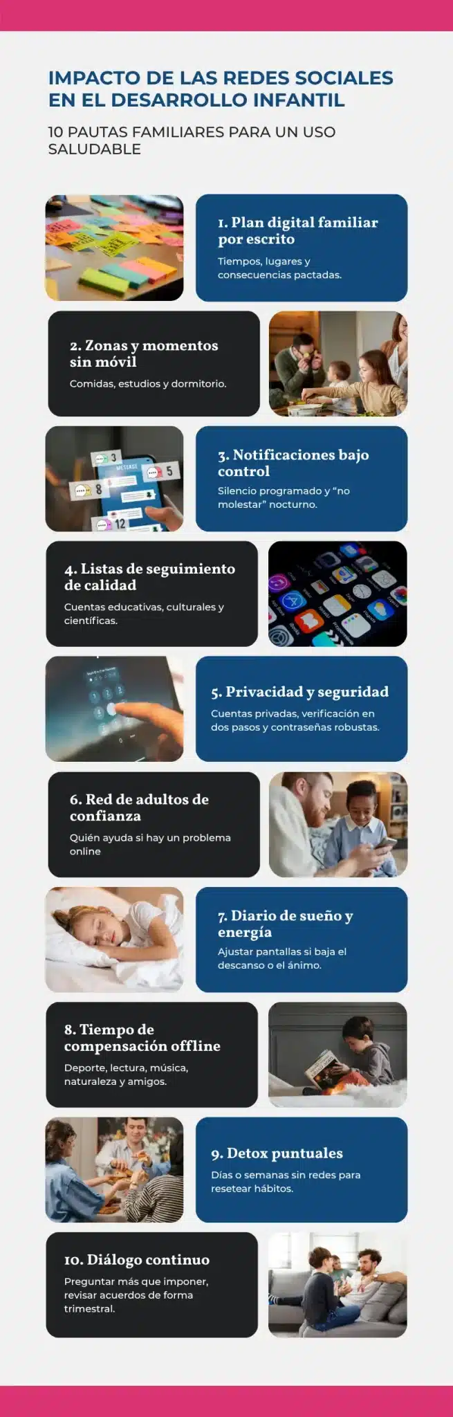 7 Claves sobre el impacto de las redes sociales en el desarrollo infantil